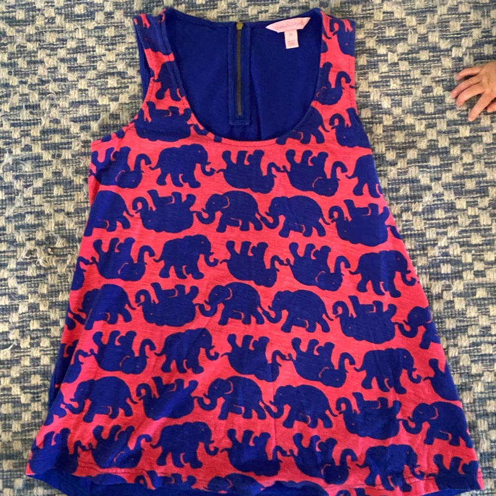 Lilly Pulitzer Elephant Tanktop